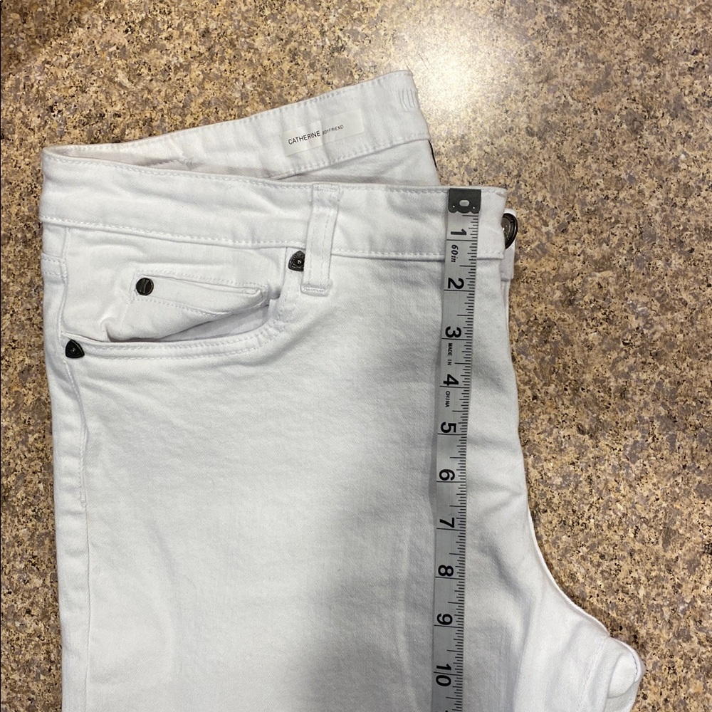 Kut From The Kloth Catherine Boyfriend White Jeans Size 16 Style KP494MF2 - Picture 8 of 17